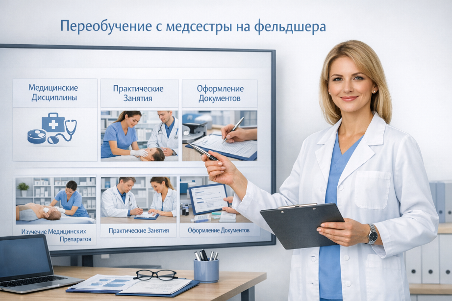 Сколько учиться на фельдшера после медсестры
