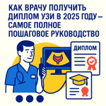 Как пройти курс профессиональной переподготовки по ультразвуковой диагностике в 2025 году. Подробное пошаговое руководство.